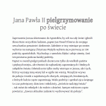 Przygoda ze świętym papieżem Janem Pawłem II